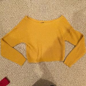 MISSGUIDED MUSTARD SWEATER